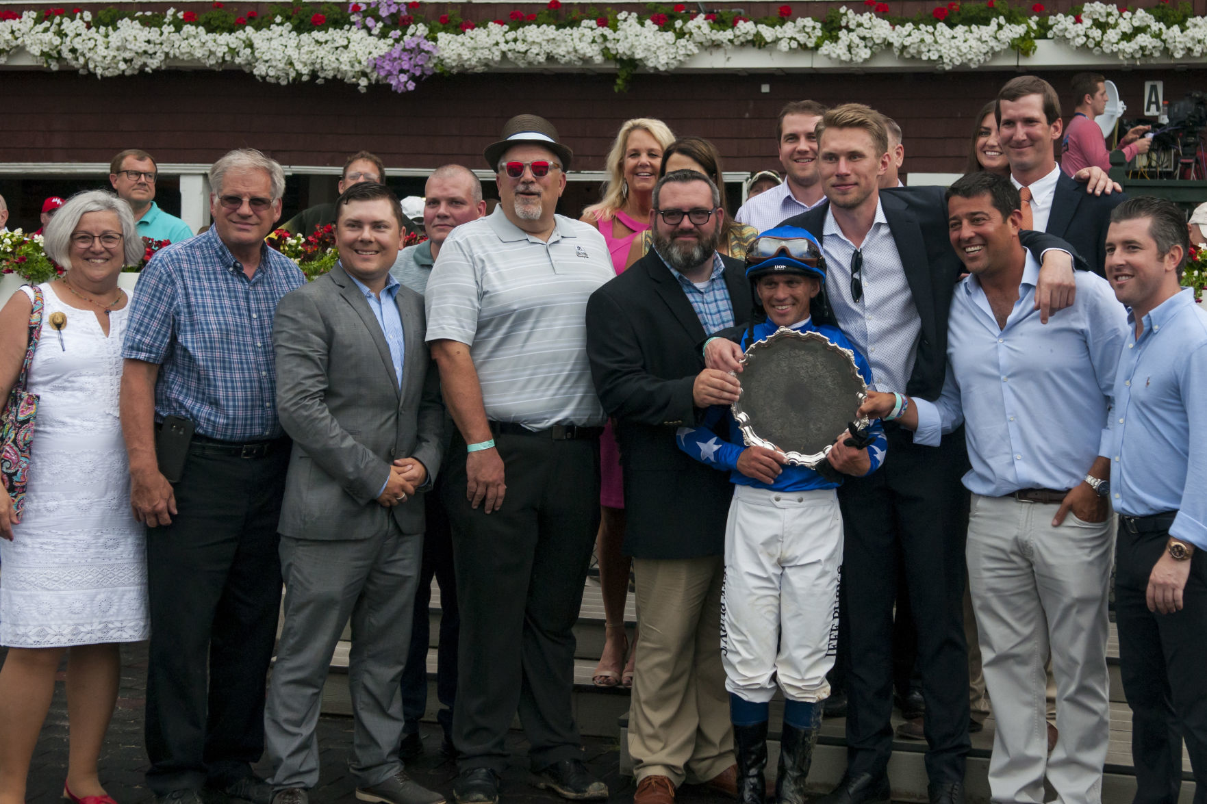 Opening day at Saratoga